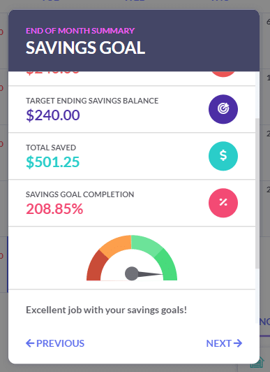 Savings Goal